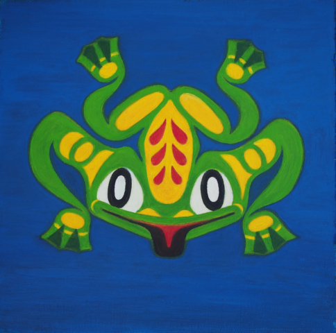 Totem Painting Gina Janosch