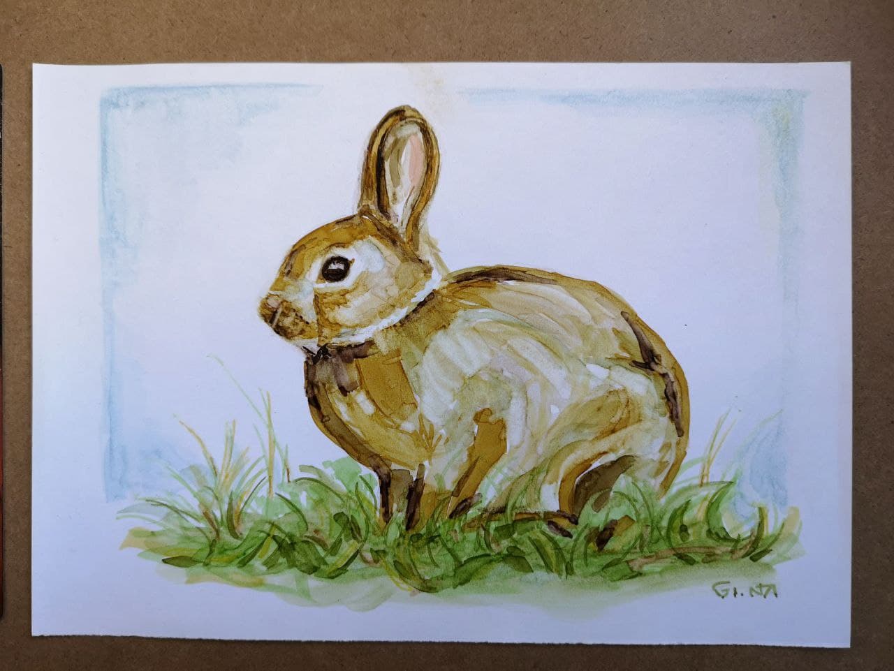 Rabbit Painting